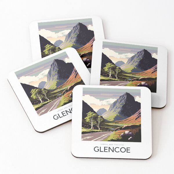 Item preview, Glencoe Serene and Peaceful designed and sold by andreipopescu.