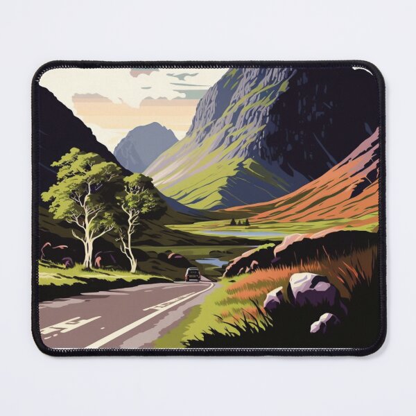 Item preview, Glencoe Serene and Peaceful designed and sold by andreipopescu.
