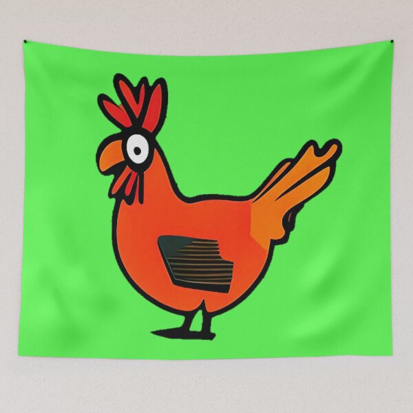 Item preview, cartoon chicken designed and sold by marjard.