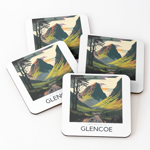 Item preview, Glencoe Serene and Peaceful designed and sold by andreipopescu.