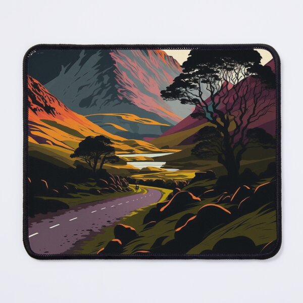 Item preview, Glencoe Serene and Peaceful designed and sold by andreipopescu.