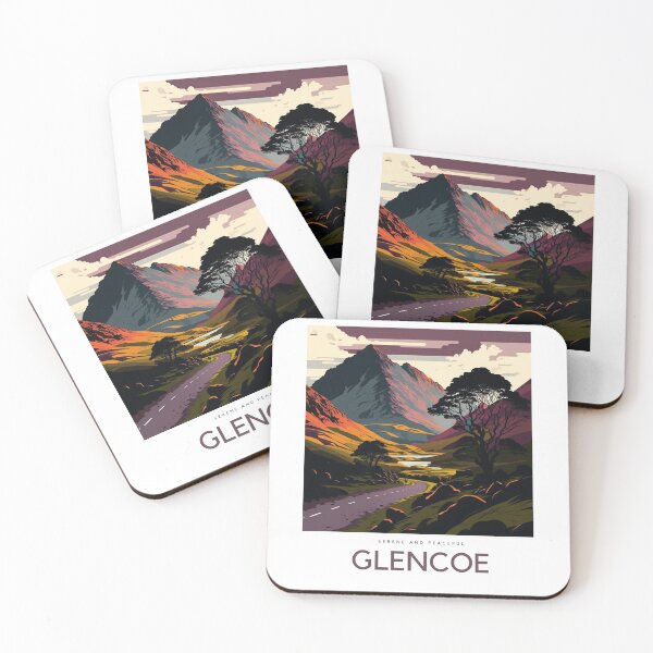 Item preview, Glencoe Serene and Peaceful designed and sold by andreipopescu.