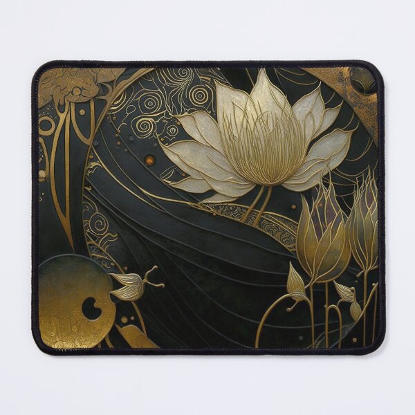 Item preview, flower and gold designed and sold by Kadhaf.