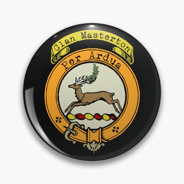 Item preview, Masterton Clan Surname crest designed and sold by BagTown Clans.