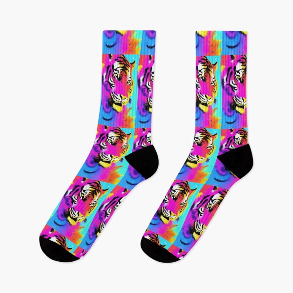 Aperçu de l'œuvre Rainbow Tiger créée et vendue par Mettlework.