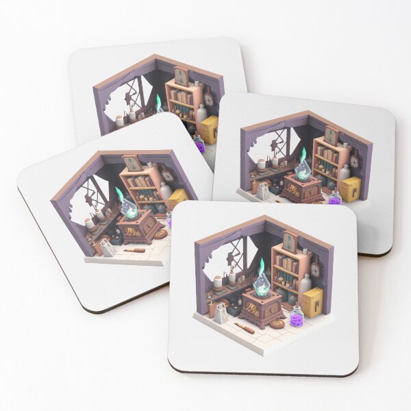Item preview, The Alchemy Lab, Isometric Room designed and sold by Slice-Of.