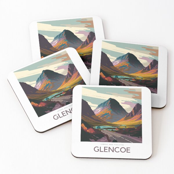 Item preview, Glencoe Serene and Peaceful designed and sold by andreipopescu.