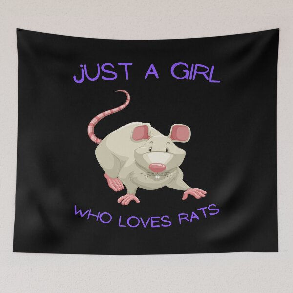 Item preview, Just A Girl Who Loves Rats designed and sold by GypsyGarou.