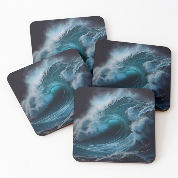 Item preview, Ocean Waves  designed and sold by AiBroughtToLife.