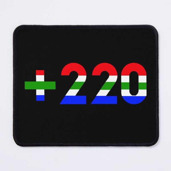 Item preview, The Gambia +220 Country calling code designed and sold by Tony Cisse.