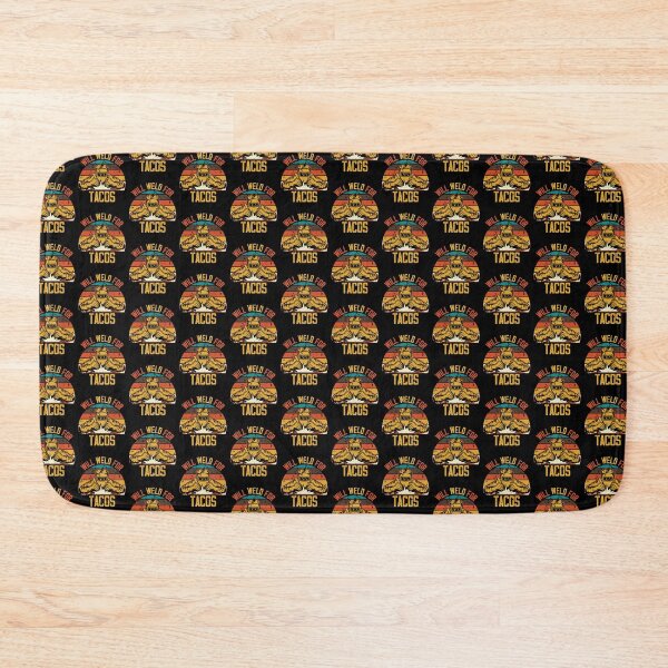 Item preview, Funny Welding Fabricator Welder Will Weld for Tacos designed and sold by Crush Retro®.