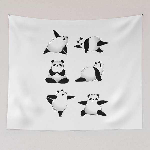 Item preview, Panda Yogini designed and sold by KatasArt.