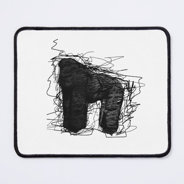 Item preview, Gorilla sketch  designed and sold by Coffeemerc117.