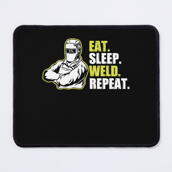 Item preview, Funny Welding Fabricator Welder Worker Weld Repeat designed and sold by Crush Retro®.