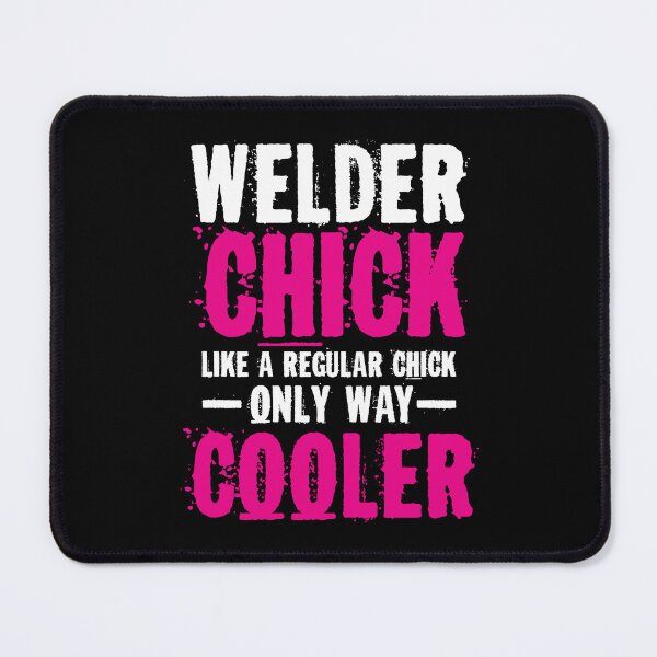 Item preview, Funny Welding Fabricator Welder Chick Worker Women designed and sold by Crush Retro®.