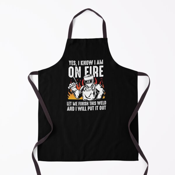 Item preview, Funny Welding Fabricator Welder Worker I Am on Fire Men designed and sold by Crush Retro®.