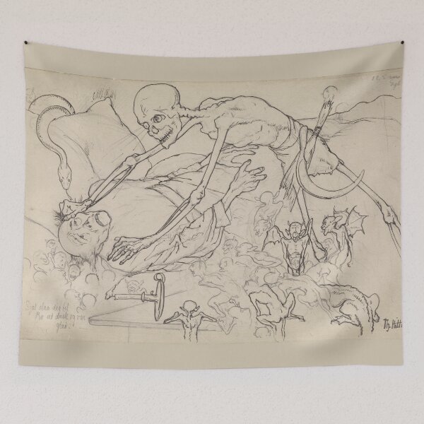 Item preview, Theodor Kittelsen  Soul settle for , a , drink and be merry designed and sold by TeeARTHY.