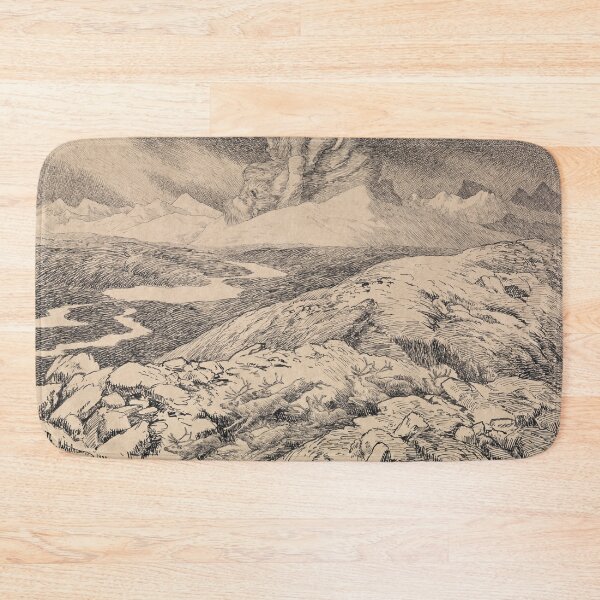 Item preview, Theodor Kittelsen  A Jutulhogget match, Illustration for  Troldskab designed and sold by TeeARTHY.