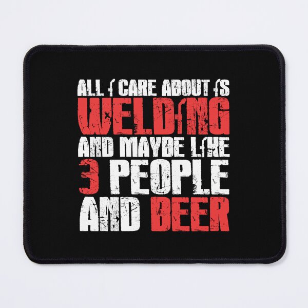 Item preview, Funny Welding Fabricator Welder Worker 3 People and Beer designed and sold by Crush Retro®.
