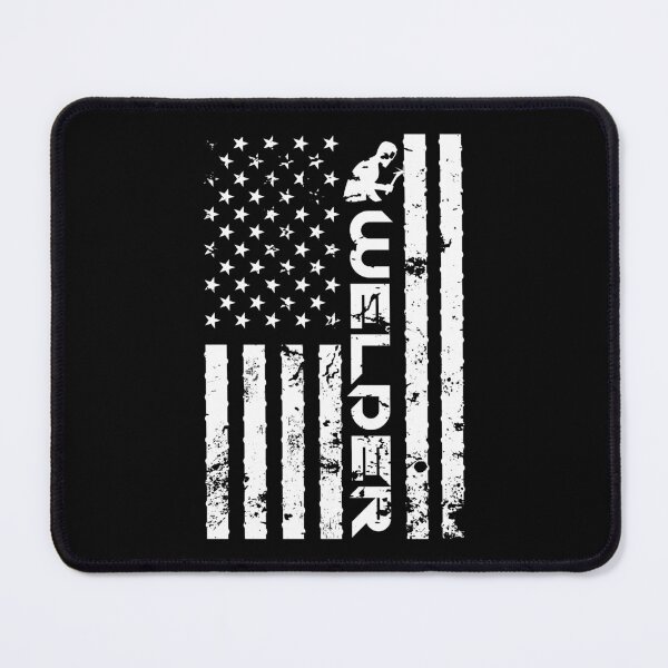Item preview, Funny Welding Fabricator Welder Worker American Flag designed and sold by Crush Retro®.