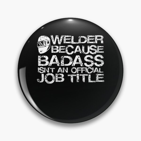 Item preview, Funny Welding Fabricator Welder Worker Official Job Title designed and sold by Crush Retro®.