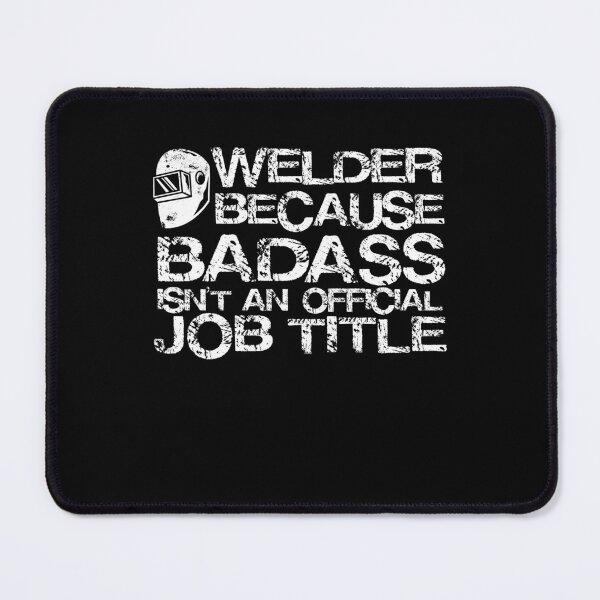 Item preview, Funny Welding Fabricator Welder Worker Official Job Title designed and sold by Crush Retro®.