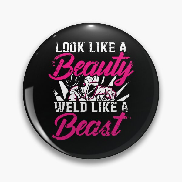 Item preview, Funny Welding Fabricator Welder Like a Beauty Women designed and sold by Crush Retro®.