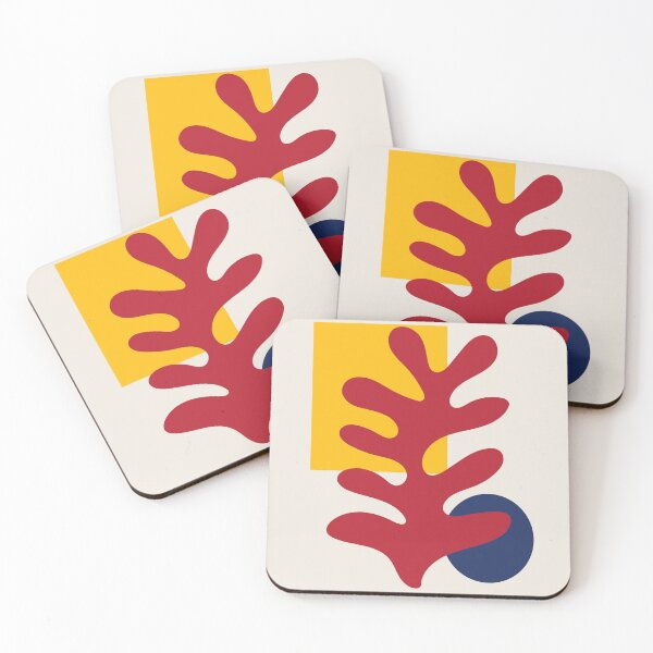Item preview, Henri Matisse Flower and back, Paper Decoupes Art strong color, Matisse Cutouts, Matisse Flower designed and sold by re-make-.