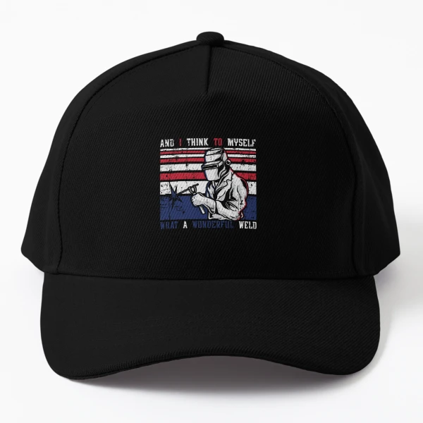 6 gorras de soldadura con bandera estadounidense, sombreros de soldadura de  Estados Unidos para hombres, gorras de soldador, gorras de soldadura de