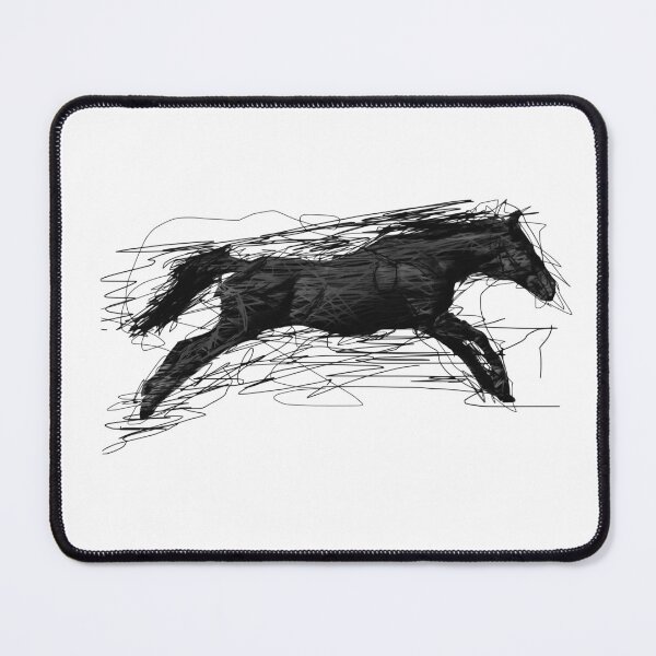 Item preview, Horse sketch designed and sold by Coffeemerc117.