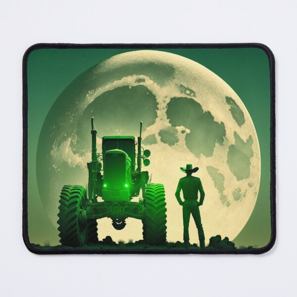 Item preview, Cowboy Under the Green Moon  designed and sold by forwardthinker.