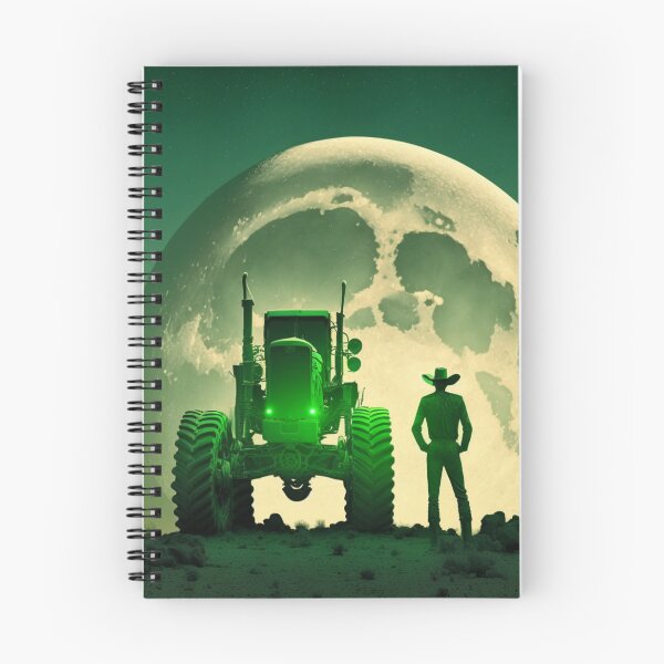 Item preview, Cowboy Under the Green Moon  designed and sold by forwardthinker.