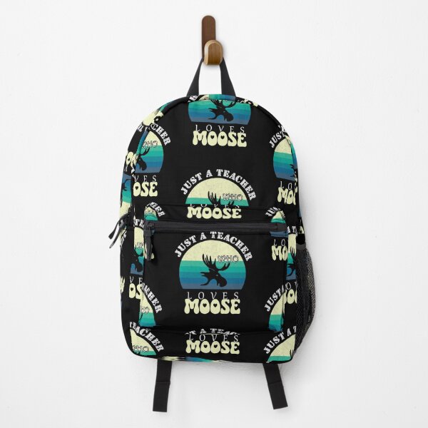 Item preview, just a teacher who loves moose,moose lover designed and sold by sami david ⭐⭐⭐⭐⭐.