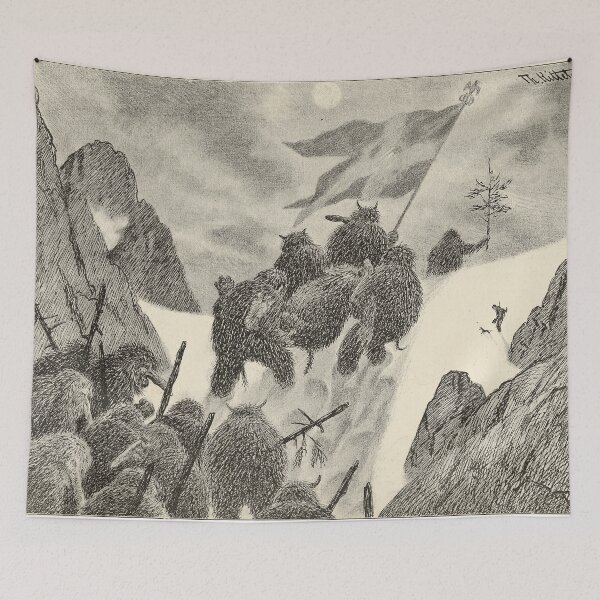 Item preview, Theodor Kittelsen At Night They Carried the Dead Away designed and sold by TeeARTHY.
