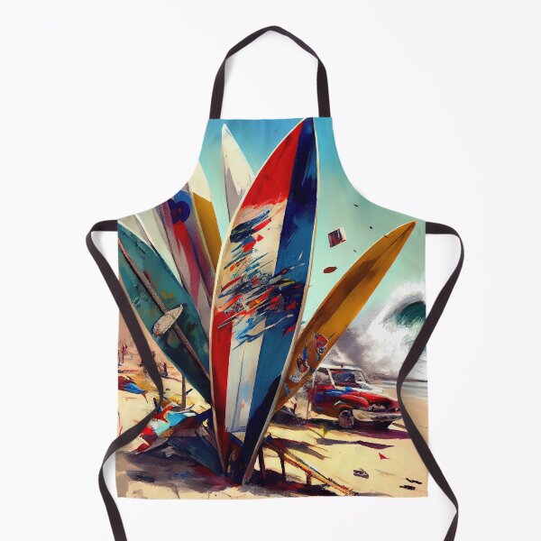 Item preview, Surfboards on a French Beach with Coast Guard designed and sold by Fitbys.