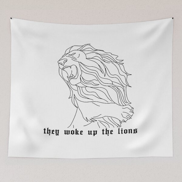 Item preview, They woke up the lions designed and sold by ClauCollado.