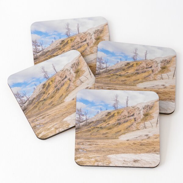 Item preview, Otherworldly Mammoth Terraces at Yellowstone National Park designed and sold by SafariByMarisa.