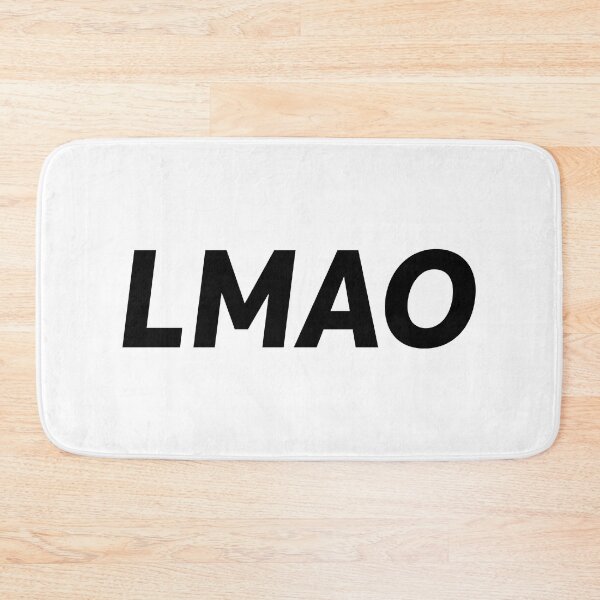 Item preview, LMAO meaning lol lmfao funny hahaha designed and sold by ZooOfArt.