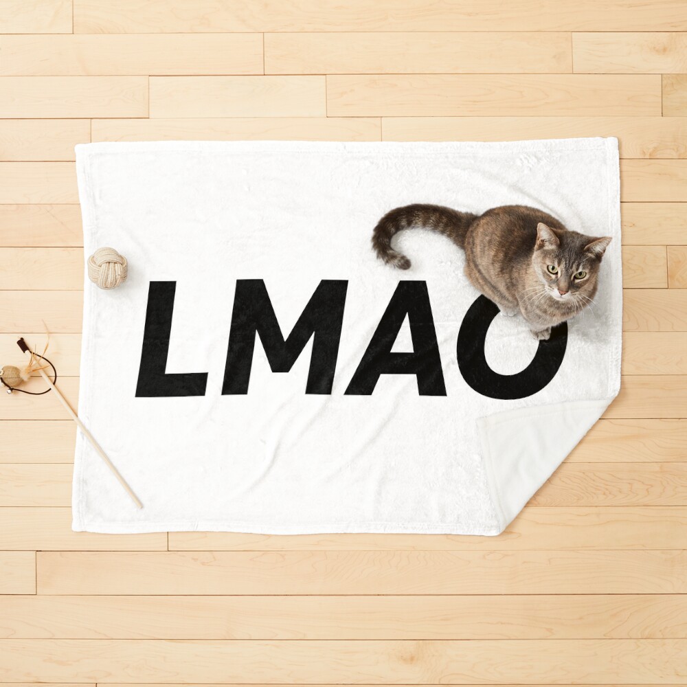 LMAO lol lmfao funny hahaha meaning Art Board Print for Sale by ZooOfArt