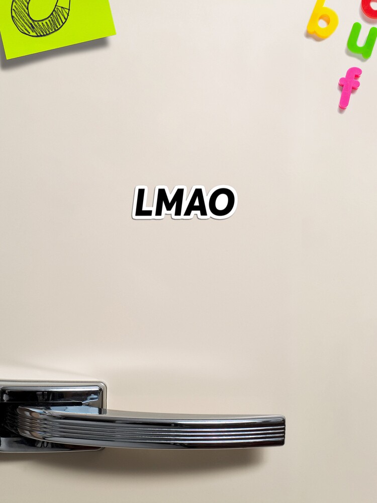 LMAO lol lmfao funny hahaha meaning Art Board Print for Sale by ZooOfArt