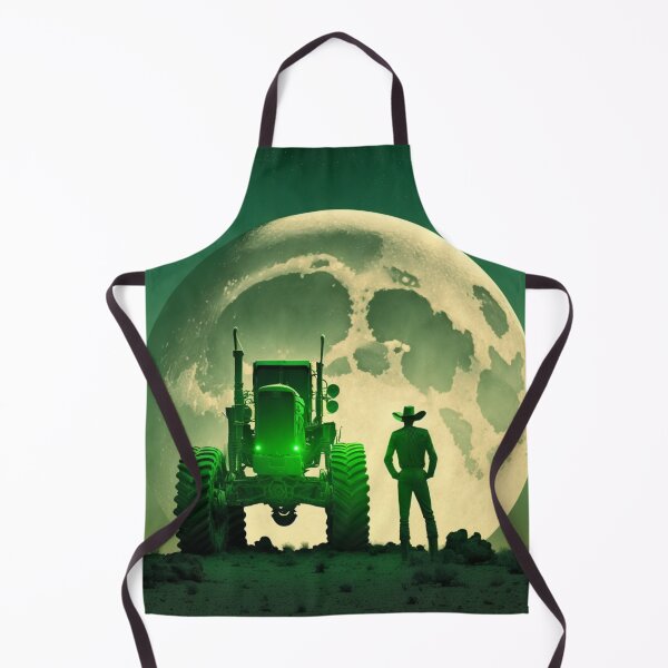 Item preview, Cowboy Under the Green Moon designed and sold by forwardthinker.