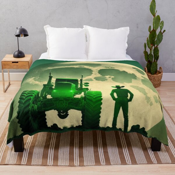 Item preview, Cowboy Under the Green Moon designed and sold by forwardthinker.