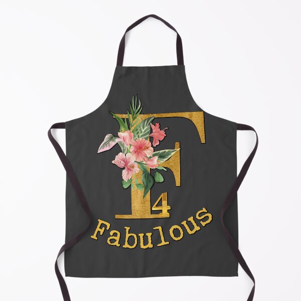 Item preview, Gold and floral F for Fabulous designed and sold by AEROSPACE-IND.