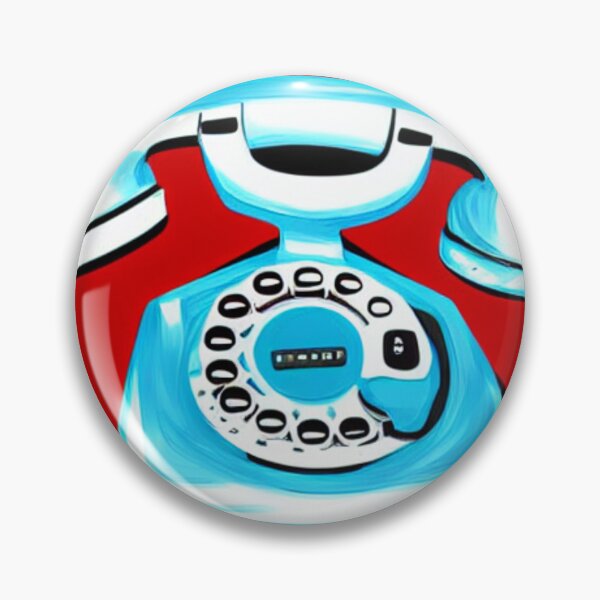Item preview, unfolded telephone designed and sold by MyOilArt4you.