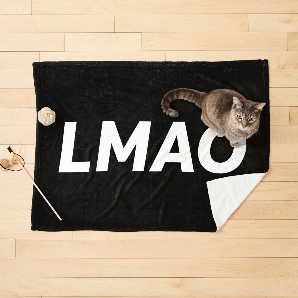 LMAO lol lmfao funny hahaha meaning Art Board Print for Sale by ZooOfArt