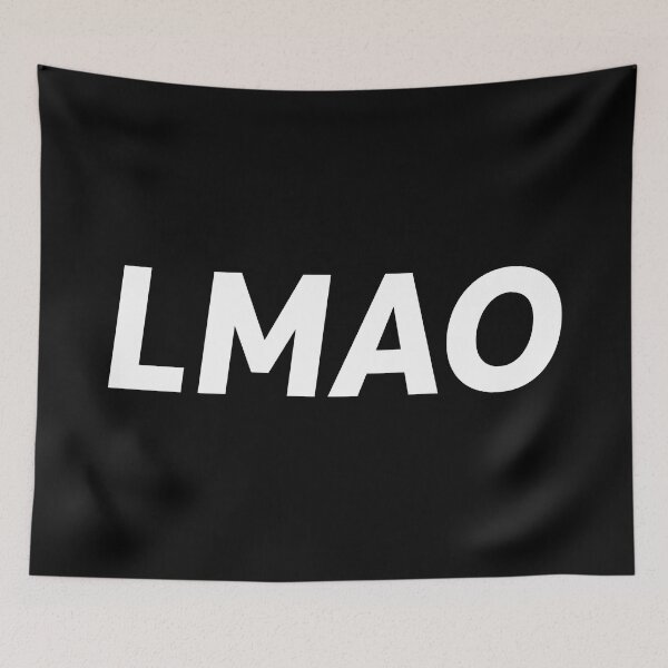 Item preview, LMAO lol lmfao funny hahaha meaning designed and sold by ZooOfArt.