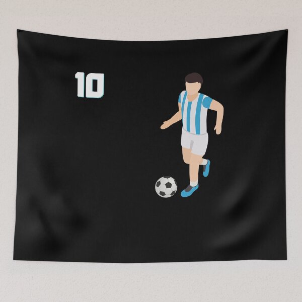 Item preview, Retro10 Argentina Football Argentinian Soccer Argentina Flag Gift Idea designed and sold by YourgiftShop.