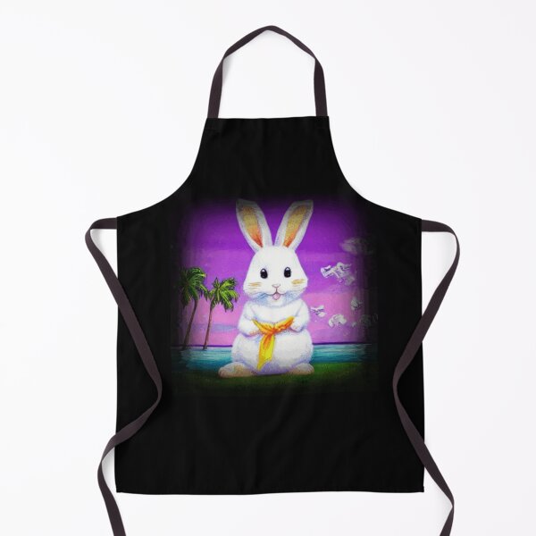 Item preview, Cute Bunny On The Beach - Year Of The Rabbit - 2023 - Easter Bunny designed and sold by Sun Sand & Sea Art.