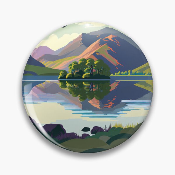 Item preview, Vibrant landscape of The Lake District designed and sold by andreipopescu.