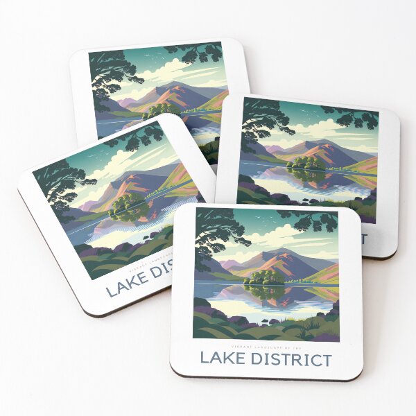 Item preview, Vibrant landscape of The Lake District designed and sold by andreipopescu.